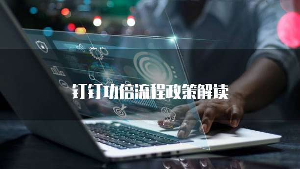 钉钉功倍流程政策解读