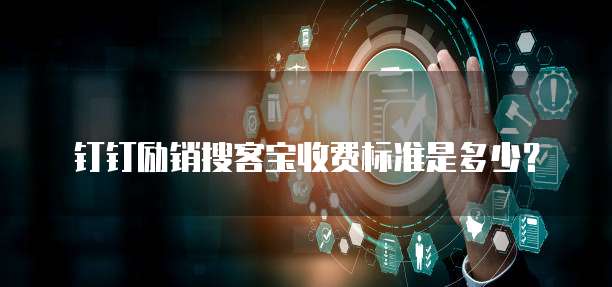 钉钉励销搜客宝收费标准是多少？