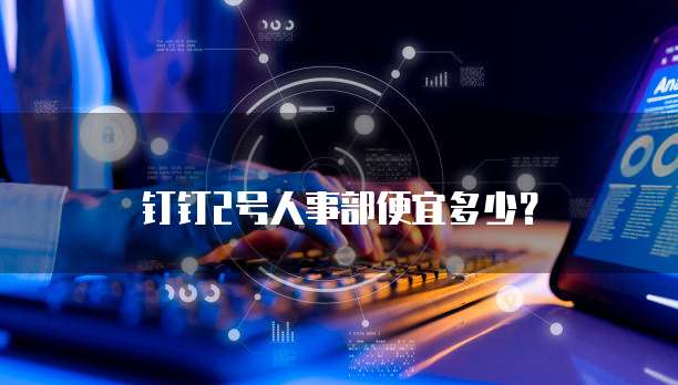 钉钉2号人事部便宜多少?