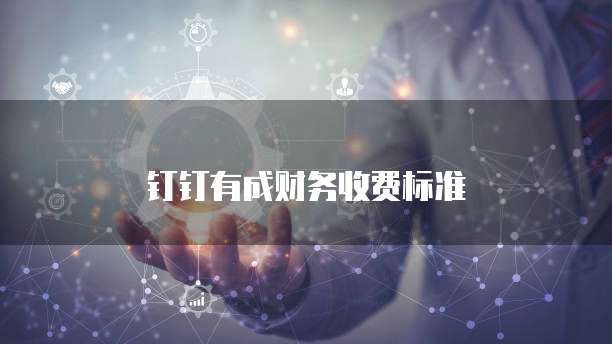 钉钉有成财务价格,钉钉有成财务收费标准