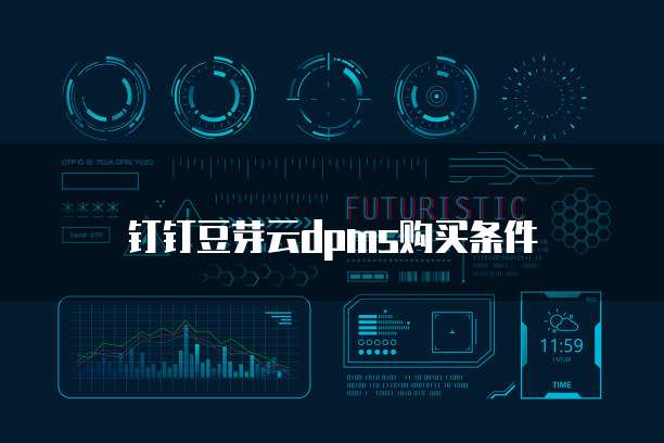 钉钉豆芽云dpms购买条件