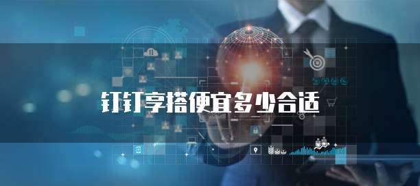 钉钉享搭便宜多少合适