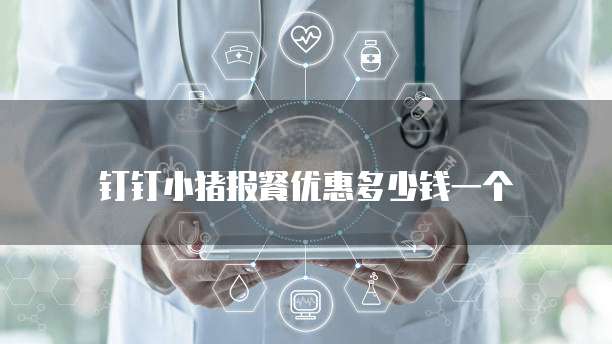 钉钉小猪报餐优惠多少钱一个