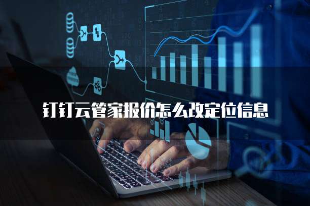 钉钉云管家报价怎么改定位信息