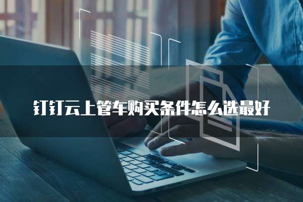 钉钉云上管车购买条件怎么选最好
