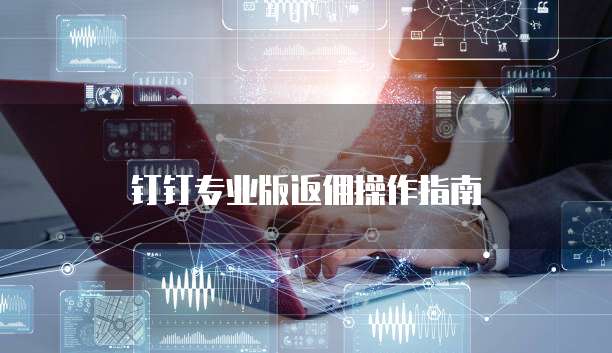 钉钉专业版返佣操作指南
