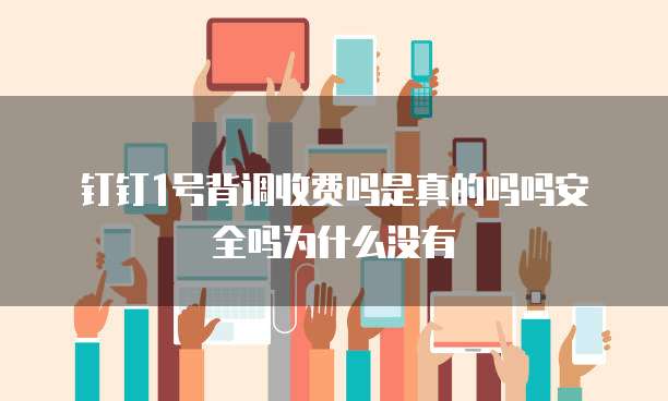 钉钉1号背调收费吗是真的吗吗安全吗为什么没有