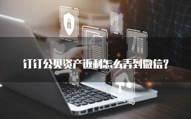 钉钉公贝资产返利怎么弄到微信?