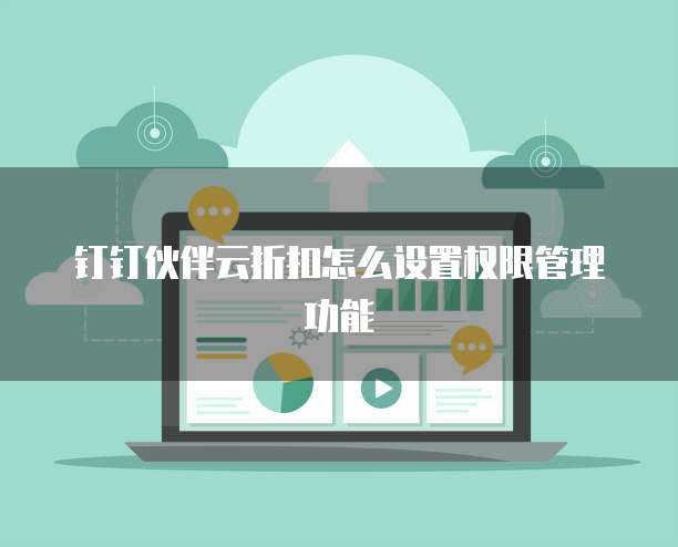 钉钉伙伴云折扣怎么设置权限管理功能