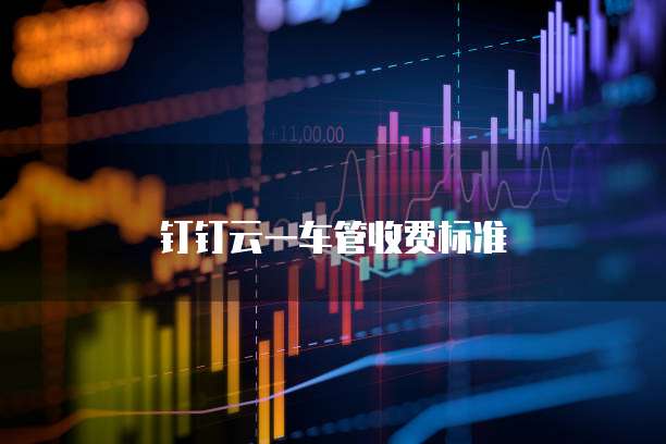 钉钉粤云车管价格,钉钉粤云车管收费标准