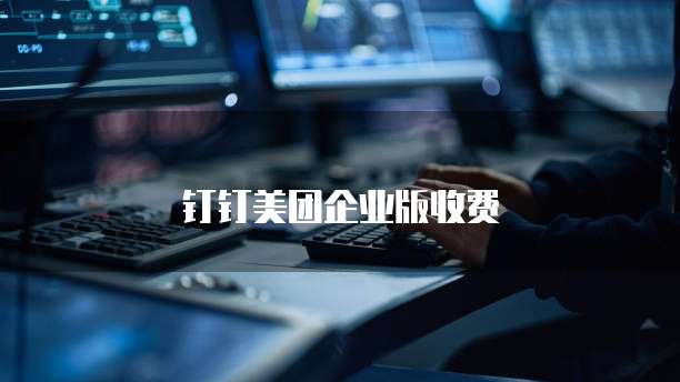 钉钉美团企业版收费