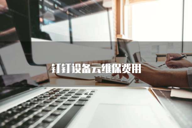 钉钉设备云维保费用