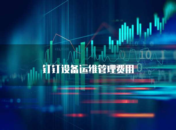 钉钉设备运维管理费用