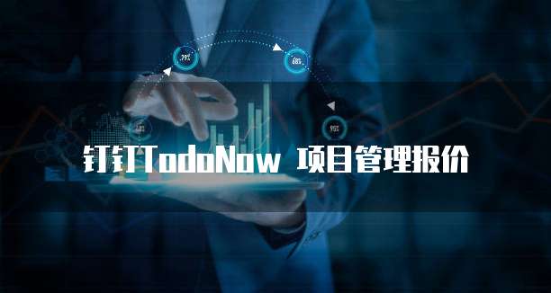 钉钉TodoNow 项目管理报价