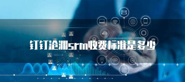 钉钉沧渊srm收费标准是多少