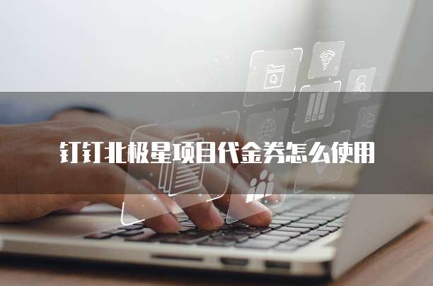 钉钉北极星项目代金券怎么使用