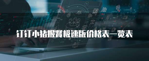 钉钉小猪报餐极速版价格表一览表