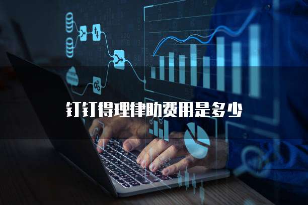 钉钉得理律助费用是多少