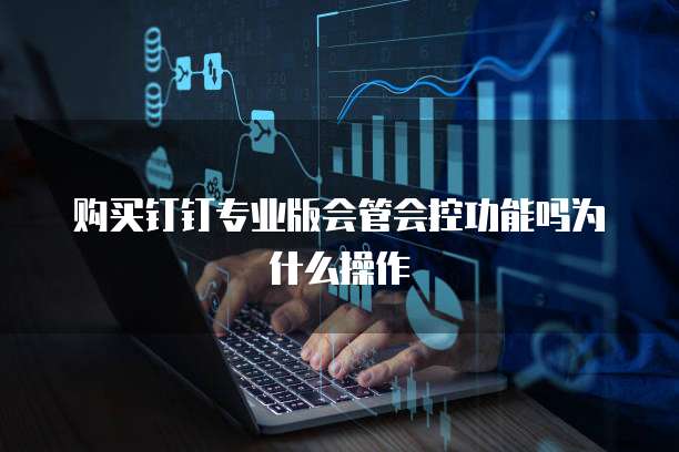 购买钉钉专业版会管会控功能吗为什么操作