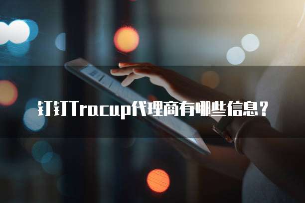 钉钉tracup代理商有哪些信息?