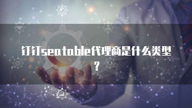 钉钉seatable代理商是什么类型？