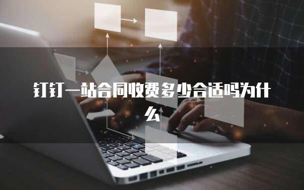 钉钉一站合同收费多少合适吗为什么
