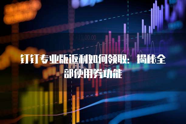 钉钉专业版返利如何领取:揭秘全部使用券功能