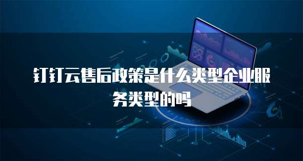 钉钉云售后政策是什么类型企业服务类型的吗