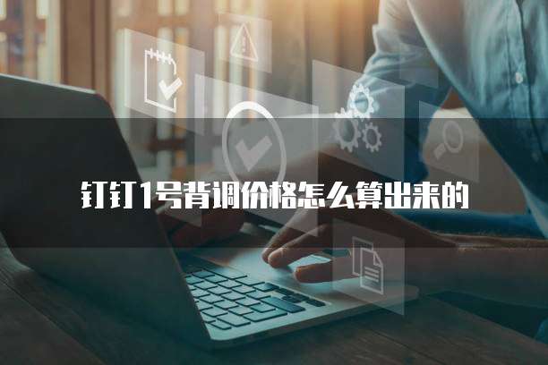 钉钉1号背调价格怎么算出来的
