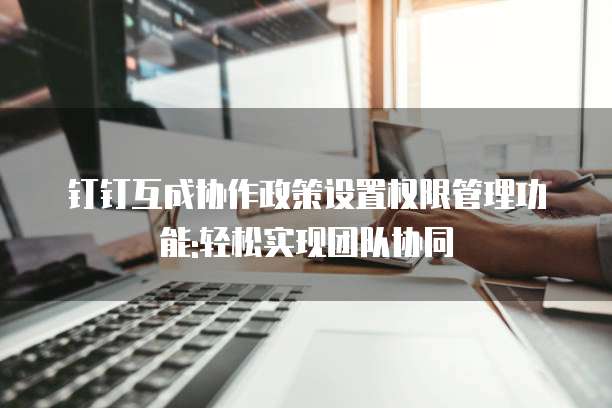 钉钉互成协作政策设置权限管理功能:轻松实现团队协同