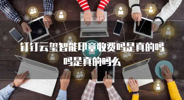 钉钉云玺智能印章收费吗是真的吗吗是真的吗么