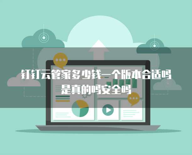 钉钉云管家多少钱一个版本合适吗是真的吗安全吗