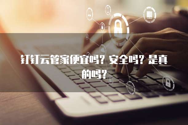 钉钉云管家便宜吗?安全吗?是真的吗?