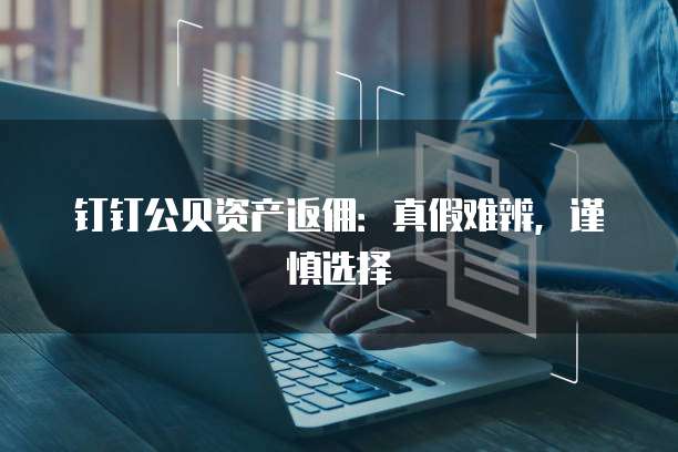 钉钉公贝资产返佣:真假难辨,谨慎选择