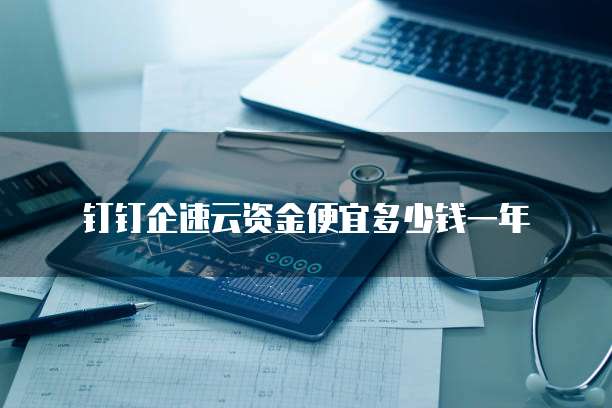 钉钉企速云资金便宜多少钱一年