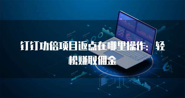 钉钉功倍项目返点在哪里操作：轻松赚取佣金
