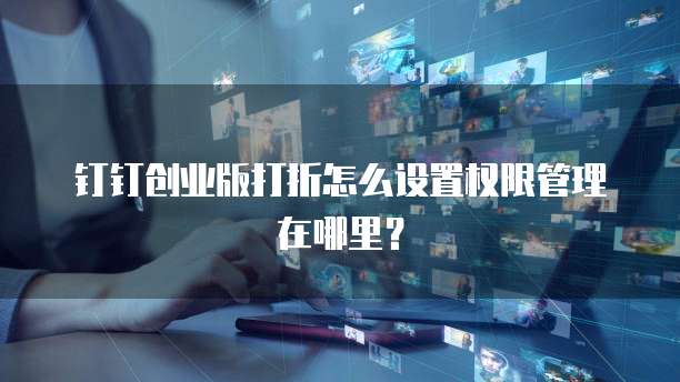 钉钉创业版打折怎么设置权限管理在哪里?