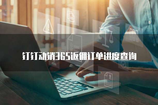 钉钉动销365返佣订单进度查询