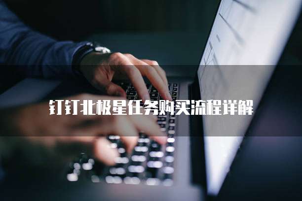钉钉北极星任务购买流程详解