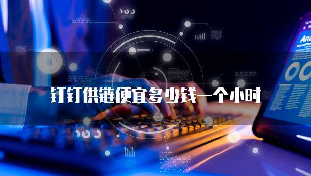 钉钉供链便宜多少钱一个小时