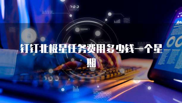 钉钉北极星任务费用多少钱一个星期