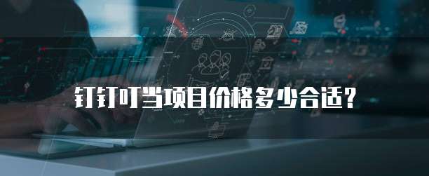 钉钉叮当项目价格多少合适？
