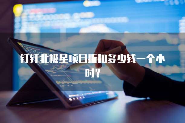 钉钉北极星项目折扣多少钱一个小时？