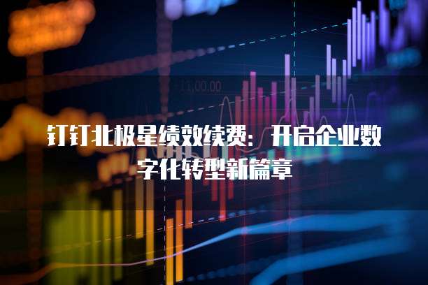 钉钉北极星绩效续费:开启企业数字化转型新篇章