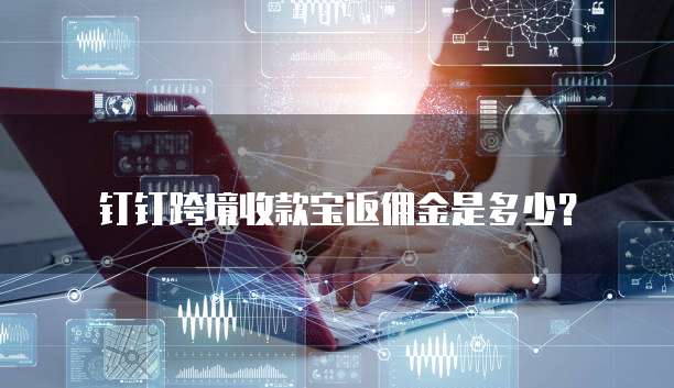 钉钉跨境收款宝返佣金是多少?