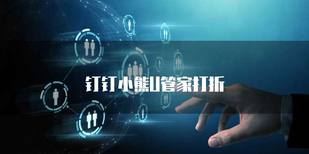 钉钉小熊U管家打折