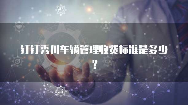 钉钉秀川车辆管理收费标准是多少？