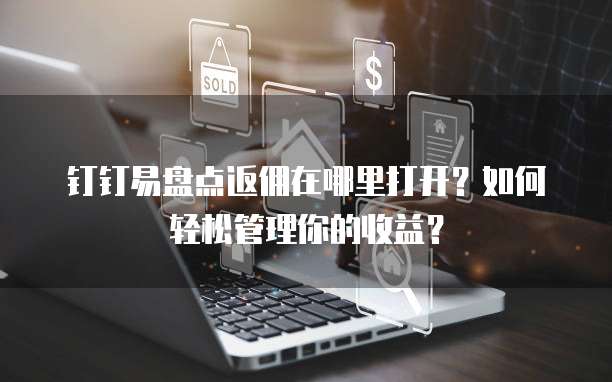 钉钉易盘点返佣在哪里打开?如何轻松管理你的收益?