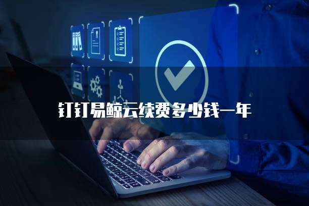 钉钉易鲸云续费多少钱一年