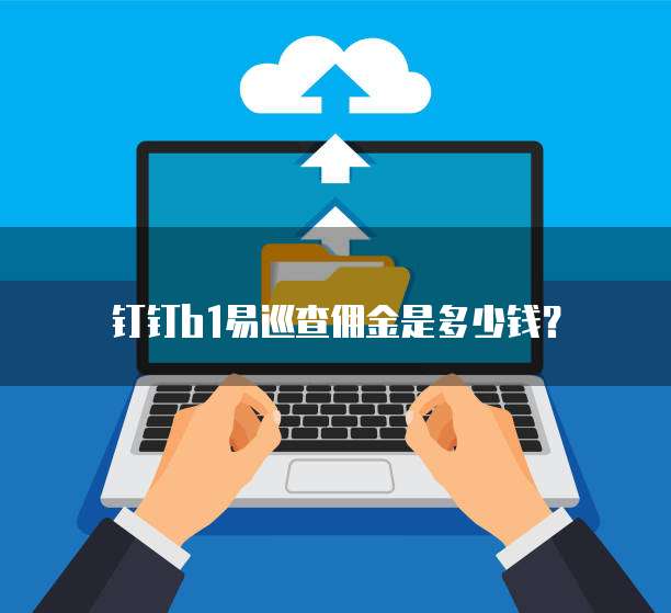 钉钉b1易巡查佣金是多少钱？